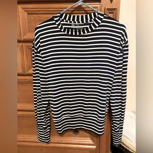 Albion Fit Long Sleeve Coco Stripe Shirt